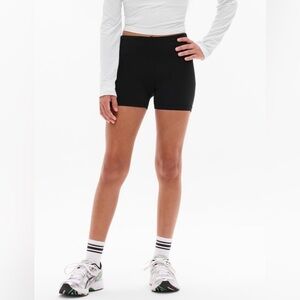 Athleta Girl Chit Chat 3" Short Girl’s XL 14 Black A1
